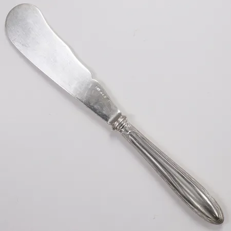 Smörkniv, längd 20cm, 830/1000 silver. 44,3 gram Vikt: 44,3 g