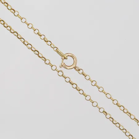 Kedja, ärtlänk, längd 41cm, 18K guld Vikt: 4,2 g