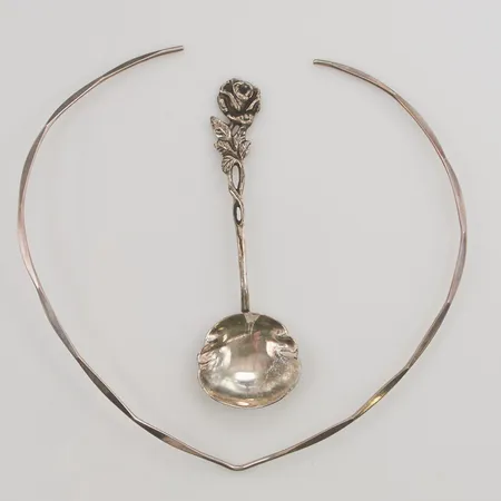 Diverse silver, 830/1000, 24,6g.