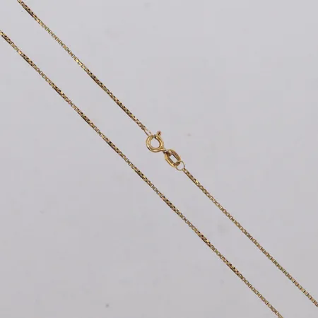 Kedja, Venezia, längd 46cm, bred 0,9mm, 18K Vikt: 3,3 g