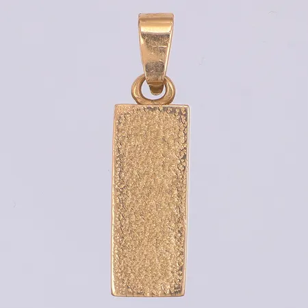 Hänge, tacka, 26mm, Hallberg, 18K Vikt: 5,3 g