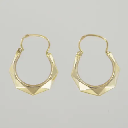 Ett par örhängen, längd 2 cm, 18K Vikt: 1,2 g