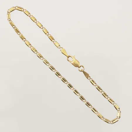 Armband ca 20cm, bredd 2,2mm, 18K Vikt: 4,3 g