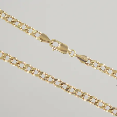 Halskedja pansar, längd 48 cm, bredd 3,6 mm, 18K Vikt: 7,3 g