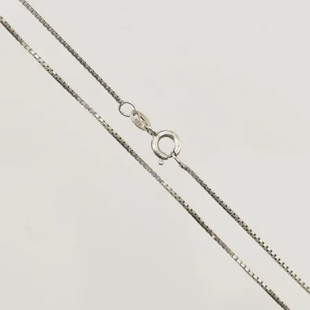 Kedja Venezia ca 41cm, bredd 1mm, 835/1000 silver Vikt: 2,1 g