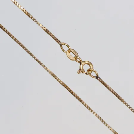 Kedja Venezia 60cm bredd 1mm, Balestra 18K Vikt: 4,8 g