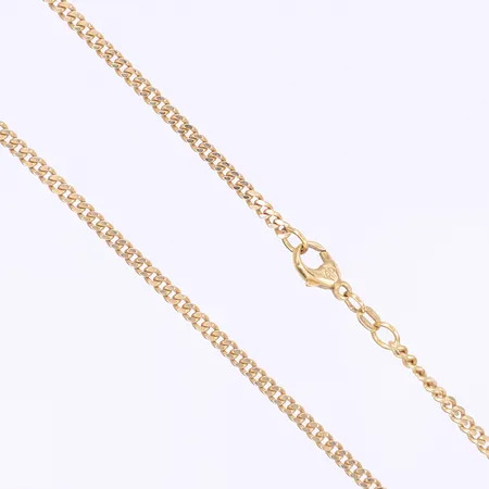 Halskedja pansar, Balestra, 57cm, bredd 3mm, 18K Vikt: 16,9 g