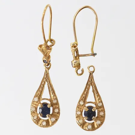 Guldskrot, stenar, defekt, 14K Vikt: 3,8 g