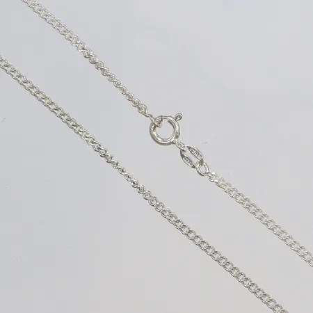 Halskedja Pansar, längd 60cm, bredd 2mm, silver, 925/1000 Vikt: 7,1 g