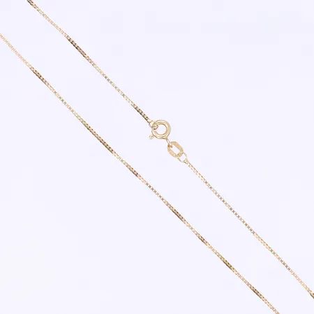 Halskedja Venezia, 43cm, bredd 1mm, 18K Vikt: 2,2 g