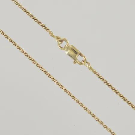 Halskedja, längd 40,5 cm, 18K Vikt: 2,9 g