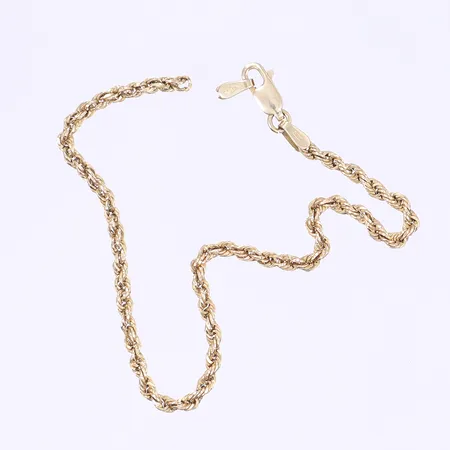 Armband Cordell, 19cm, bredd 3mm, defekt, 18K Vikt: 2,1 g