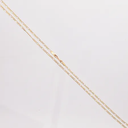 Kedja Figaro längd 50cm, 14k Vikt: 3,3 g