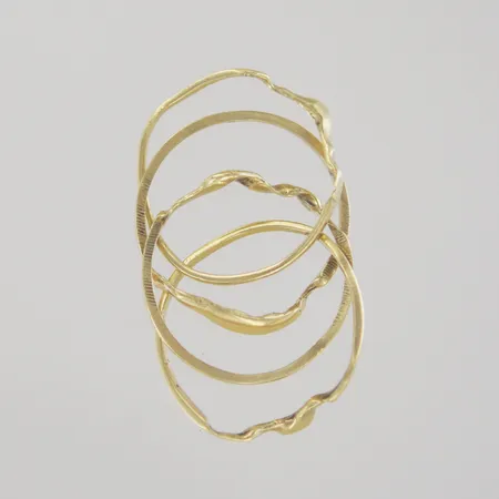 Ring pusselring, Ø 19 mm, 18K Vikt: 6,2 g