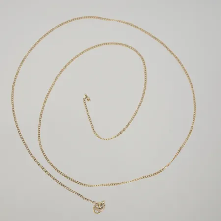 Halskedja, defekt, 18K Vikt: 2,5 g