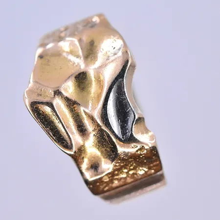 Ring, Lapponia, stl18¼, bredd 4-12 mm, 14K. Vikt: 4,2 g