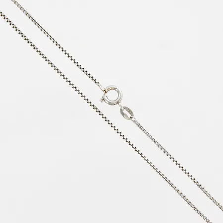 Kedja Venezia, vitguld, ca 39cm, bredd ca 1,5mm, 18K Vikt: 3 g