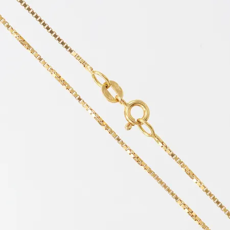 Kedja Venezia, längd 42cm, bredd ca 1mm, Balestra, 18K Vikt: 3,5 g