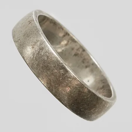 Ring, slät, stl 18, bredd 5mm, GHA, 925/1000 silver Vikt: 4,8 g