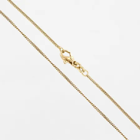 Kedja Pansar,50cm, bredd: 2mm, förgyllt silver GFAB 925/1000 Vikt: 3,9 g