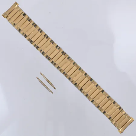 Klockarmband flex, Speidel, 16cm, bredd 18mm i ändarna, 16mm mitt på, 2 bandstift Vikt: 0 g