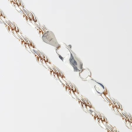 Kedja Cordell, längd 50cm, bredd 4mm, silver 925/1000. Vikt: 29,9 g