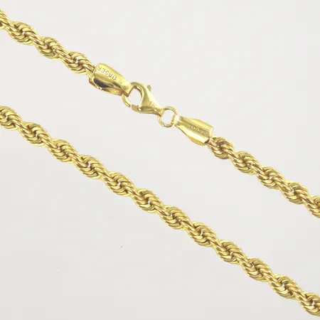 Halskedja cordell, längd 51,5 cm, bredd 3,3 mm, 21K Vikt: 9,5 g