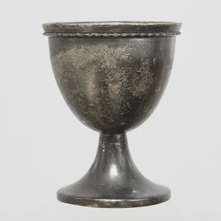 Pokal, gravyr, 830/1000 silver Vikt: 37,3 g