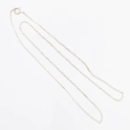 Kedja Pansar, 49cm, bredd: 2mm, lagning, silver 830/1000 Vikt: 3,4 g