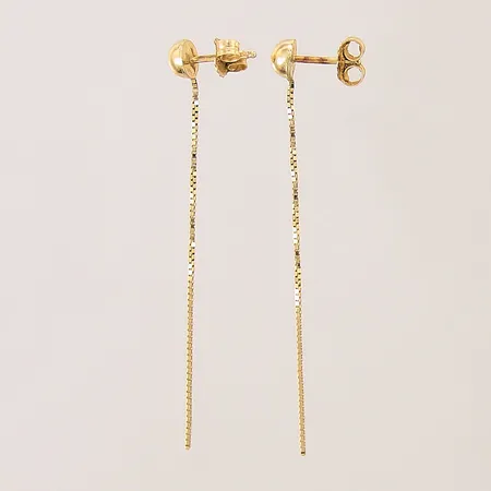 Ett par örhängen Venezia, längd: 53mm, bredd: 0,7-5mm, 18K Vikt: 1,3 g