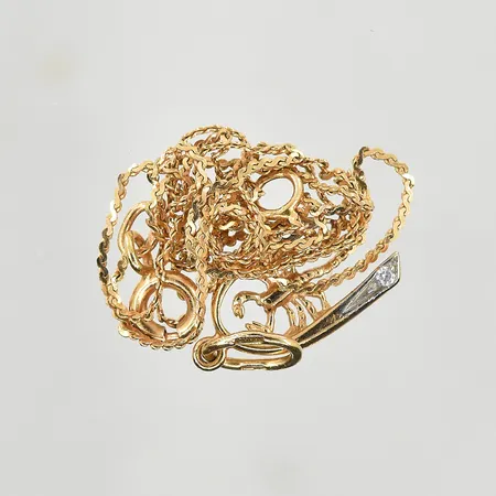 Diverse defekt guld med sten, 14K. Vikt: 2,9 g