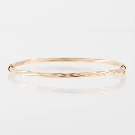 Armband,stelt, längd ca 6.5 cm, 18k. Vikt: 5,6 g