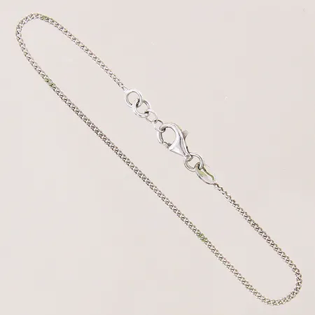 Armband Pansar, längd 16cm, bredd 1,4mm, GHA, silver 925/1000 Vikt: 1,4 g