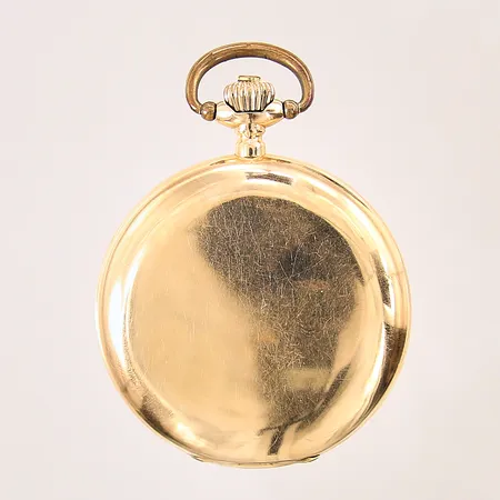 Savonett Seeland, manuell, liten sekundvisare, boett-nr: 26493, gravyr, innerboett guld, bucklor, 18K bruttovikt: 98g.