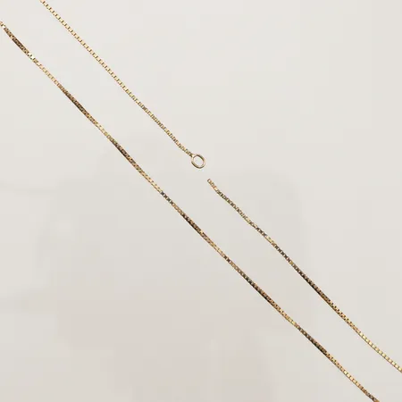 Kedja, defekt, av, 18K Vikt: 2,8 g