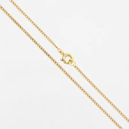 Kedja Pansar, 46cm, bredd 1,3mm, 18K Vikt: 3,7 g