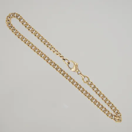Armband pansar, längd 19,5 cm, bredd 3,5 mm, 18K Vikt: 8,1 g