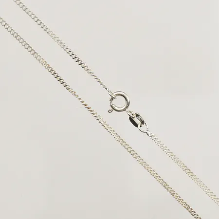 Kedja Pansar ca 38cm, bredd 1,5mm, 925/1000 silver Vikt: 2,7 g