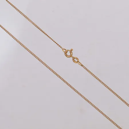 Kedja Pansar, längd 55,5cm, bredd 1,5mm, 18K Vikt: 2,8 g