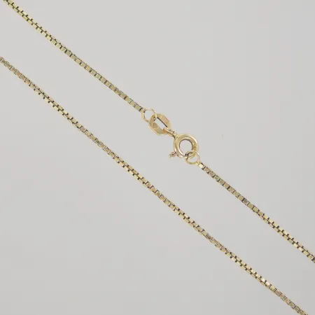 Halskedja venezia, längd 43 cm, 18K Vikt: 4 g
