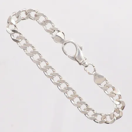 Armband Pansar silver 925/1000 längd 19,5cm, bredd 6,5mm Vikt: 17 g