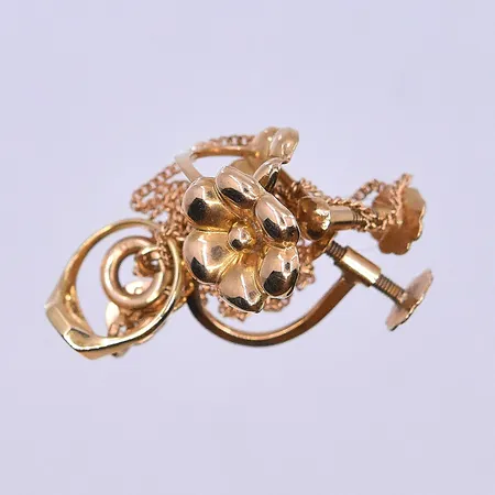 Diverse guld, 18K. Vikt: 3,4 g