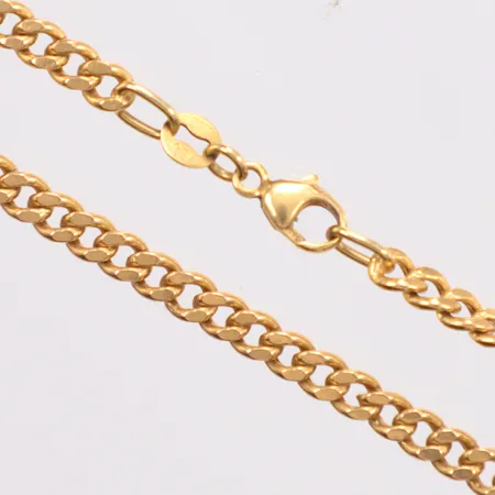 Kedja Pansar längd 52cm, bredd 3,6mm, 18k Vikt: 10,7 g