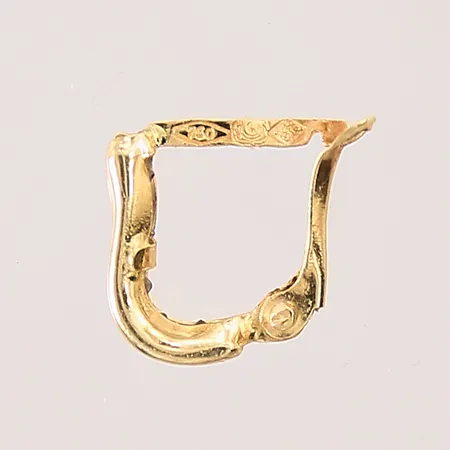 Örhänge, defekt, 18K Vikt: 0,5 g