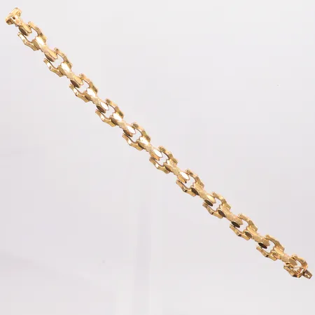 Armband, längd 19cm, bredd 11,0mm, 18K Vikt: 15,6 g