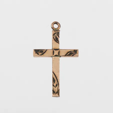 Hänge, höjd ca 24 mm, 12k. Vikt: 1,4 g