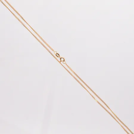 Kedja Pansar, längd 44cm, bredd 1,5mm, Balestra, 18K Vikt: 4 g