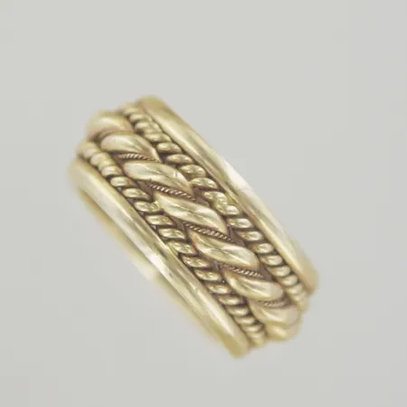 Ring, Ø 21½ mm, bredd 12 mm, 18K Vikt: 26,6 g