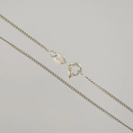 Halskedja pansar, längd 45 cm, förgyllt silver 925/1000 Vikt: 2,3 g