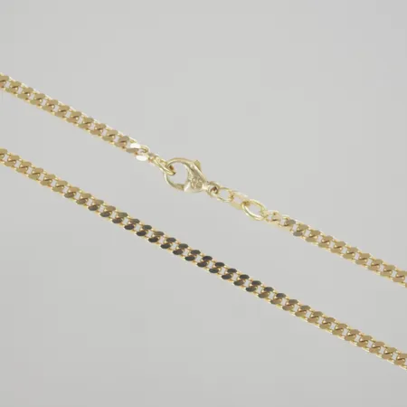 Halskedja pansar, längd 49,5 cm, bredd 2,8 mm, 18K Vikt: 15,5 g